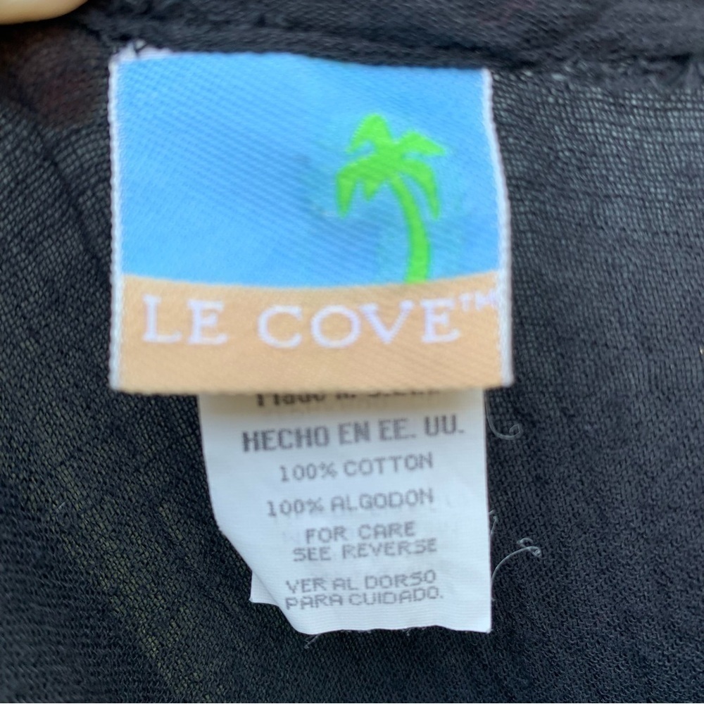 LE COVE gauze swim cover up or sundress tank style top flowy skirt beach summer - Picture 8 of 8